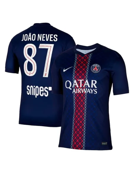 MAILLOT PSG DOMICILE JOAO NEVES SAISON 2025-2026